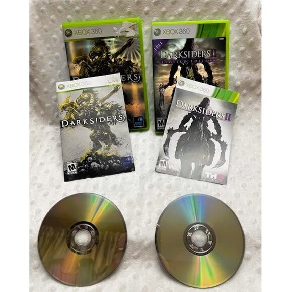 Darksiders & Darksiders II Combo, Xbox 360, (2010/2012), TESTED, WORKING - Picture 2 of 7